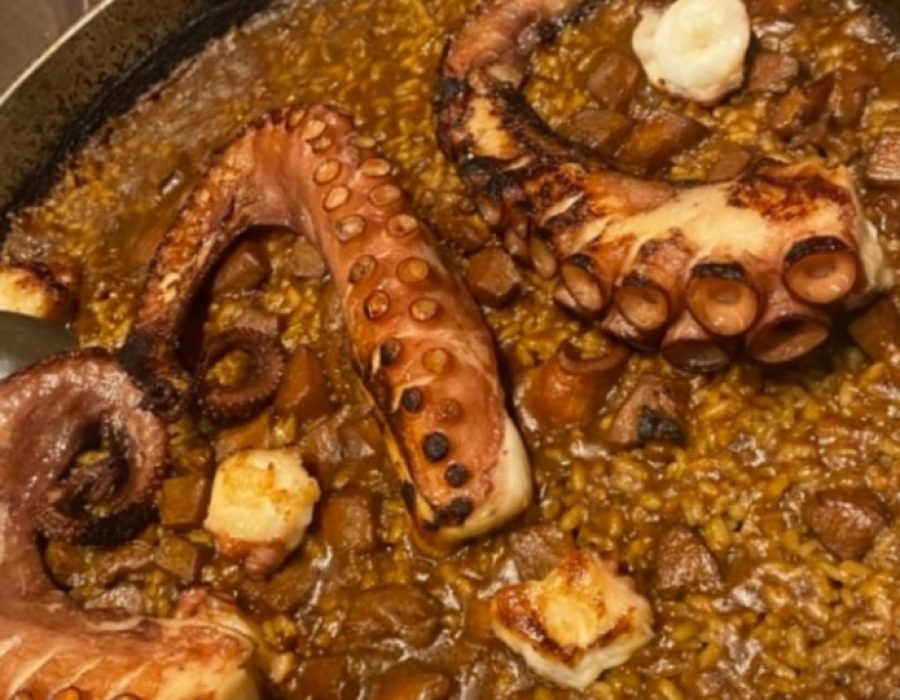 paella pulpo
