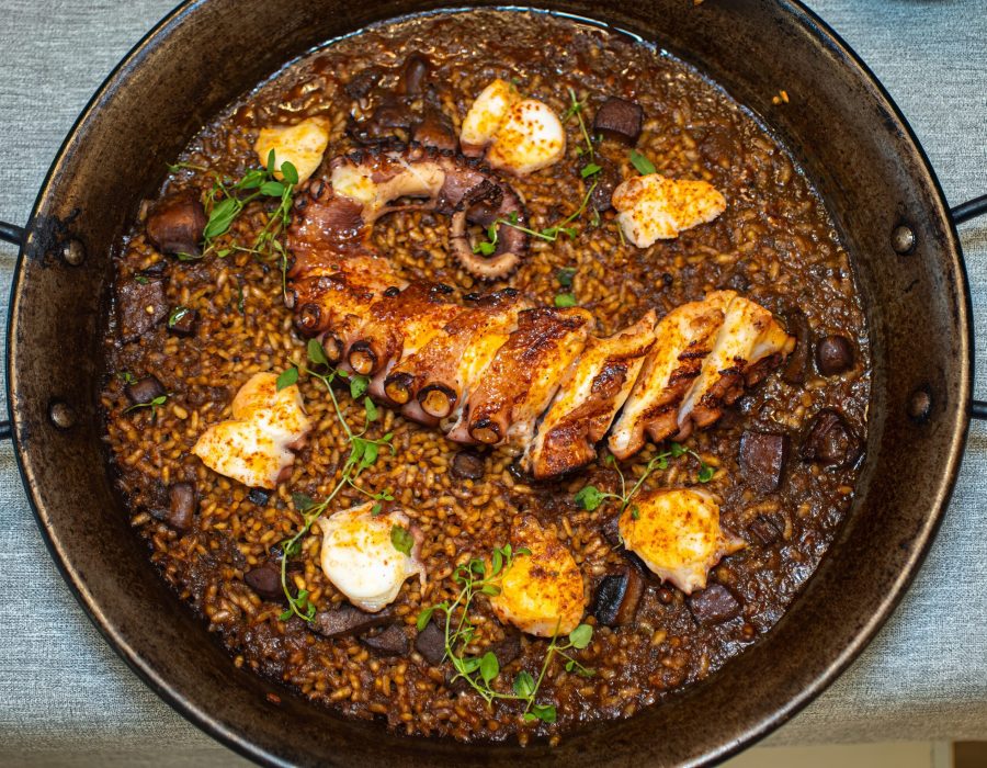 paella pulpo